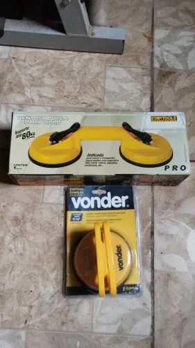 Ventosas para carregar piso e vidro