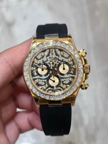 Relógio Rolex Cosmograph Daytona Eye Of The Tiger 116588, peso 154 gramas, 40 Milímetros