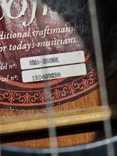 Violão hofma em Estado excelente novo.