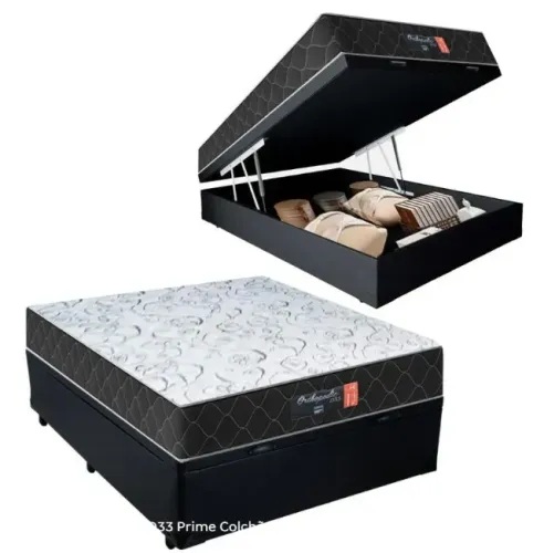 cama box com colchão
