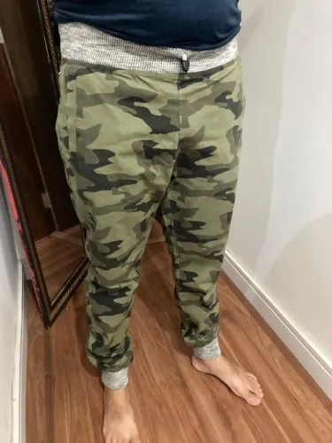 Calça camuflada