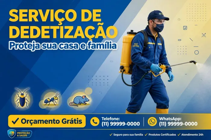 Dedetização Profissional - Curitiba e Região
