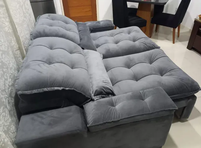 Sofás de luxo, retrátil e reclinável 