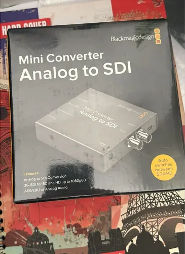 Mini Converter Analog to SDI ( Novo sem uso ) 