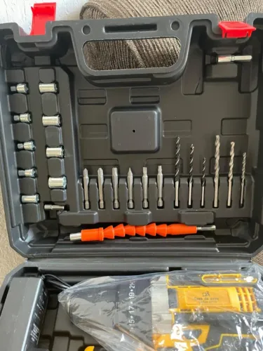 PARAFUSADEIRA FURADEIRA 2 BATERIAS SEM FIO - PRODUTO NOVO