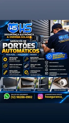 Instalação, fabricação e manutenção portão automático 