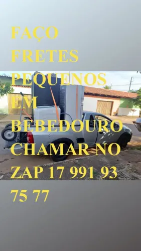 Pequenos fretes e carretos rápido com agendamento em Bebedouro