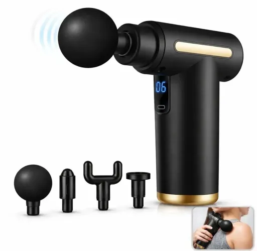 Massageador muscular portátil 6 velocidades 