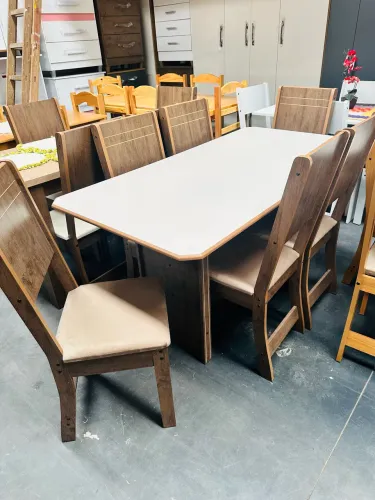 Mesa de jantar com 6 cadeiras / NOVO / entregamos