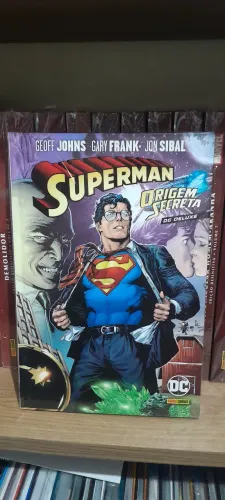 Hq Superman Origem Secreta por Geoff Johns DC Panini Deluxe