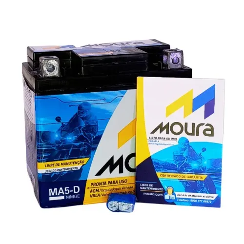 Bateria de moto 5 amperes no Mondubim | CG 160, NXR, POP, BIZ