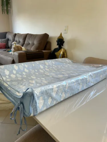 Vendo almofada amamentação, trocador e ninho 