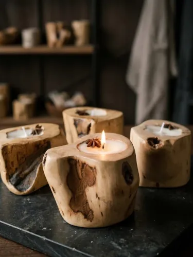 Velas aromáticas em Madeira