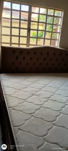 Vendo cama box casal super king