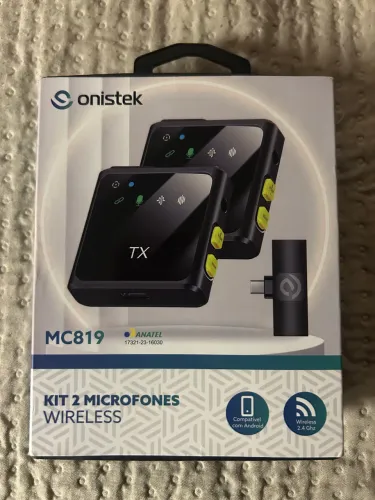 Microfone de lapela