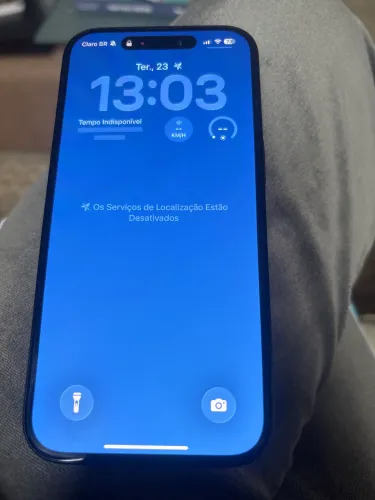 iPhone 16 normal pouco uso carga 100%