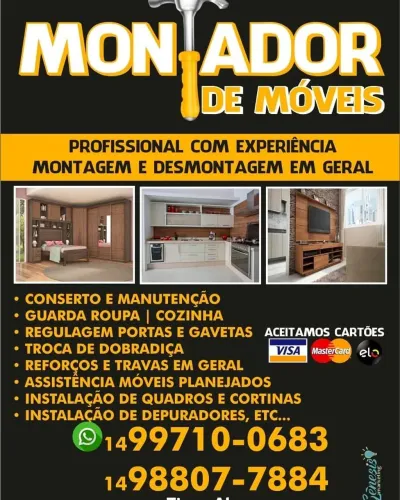 Montador de móveis em geral