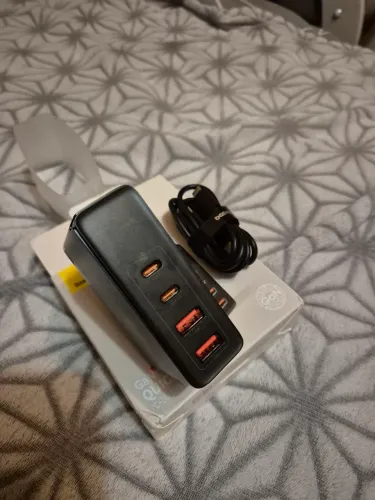 Carregador gan baseus 100w cabo pd tipo c Quick charge