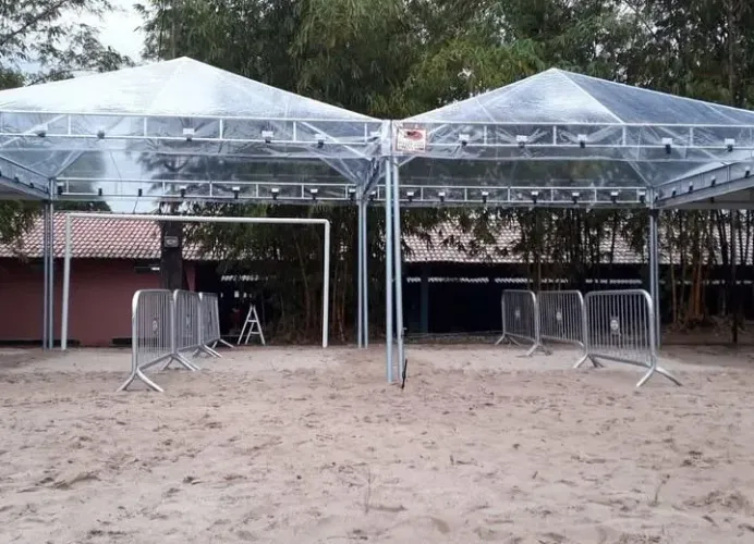 Área kids coberturas e toldo