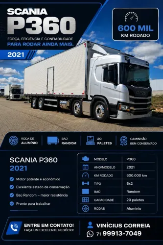 Scania Bitruck P360 8x2