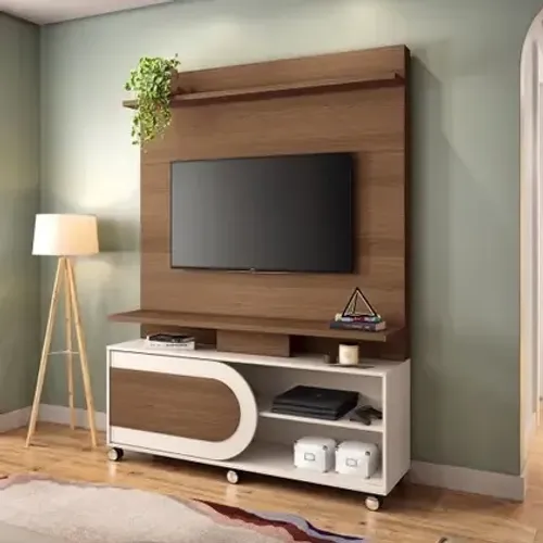 Home P/TVs Até 55 Polegadas 1.36M C/Rodizios. Produtos Novos Direto de Fábrica.