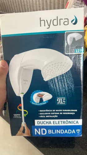 Chuveiro Eletrônico de Resistência Blindada 127V