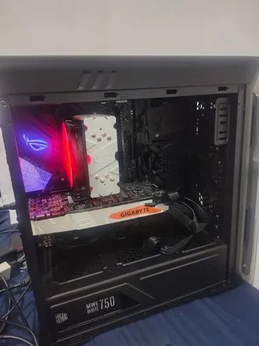 PC GAMER INTEL i9 9900K 16GB DDR4 ASUS ROG STRIX Z390F FONTE 750W ACEITO TROCA ENTREGO PAR