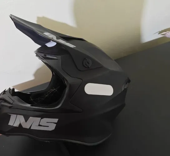 Capacete motocross ims preto fosco tamanho (58)