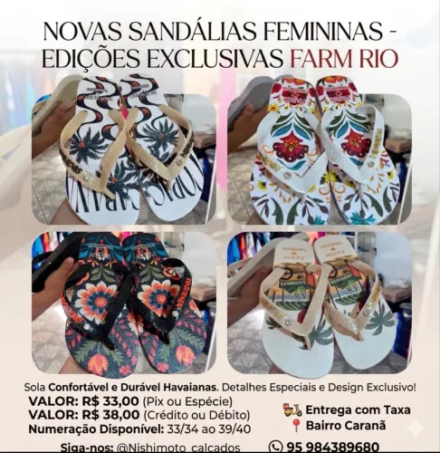 Sandália feminina 