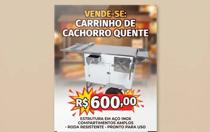 Carrinho de lanche