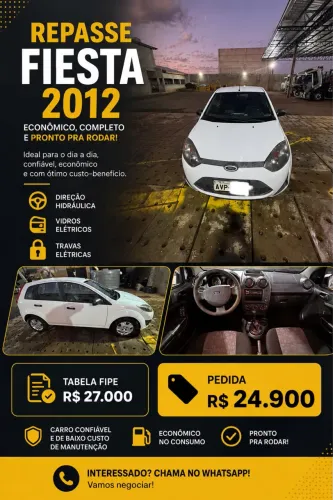 Ford Fiesta 1.0 8V Flex/class 1.0 8V Flex 5P 2012