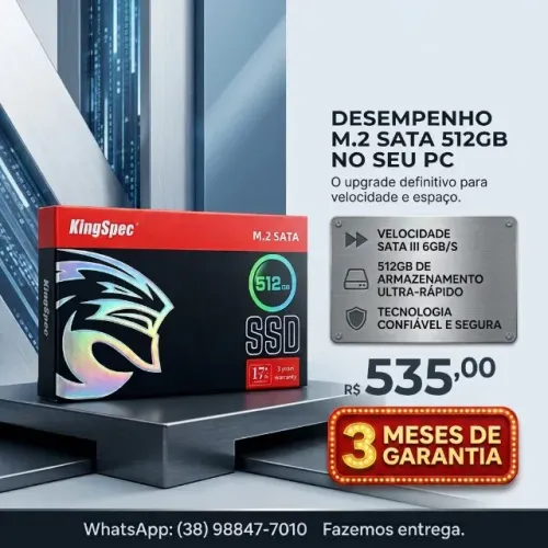 SSD M.2 SATA 512GB