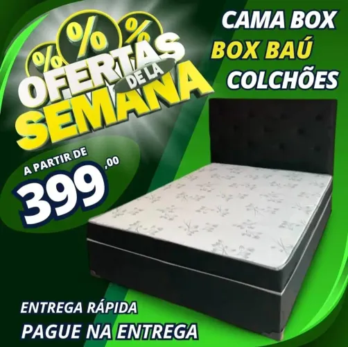 Oferta fim de mês , camas box novas e frete grátis