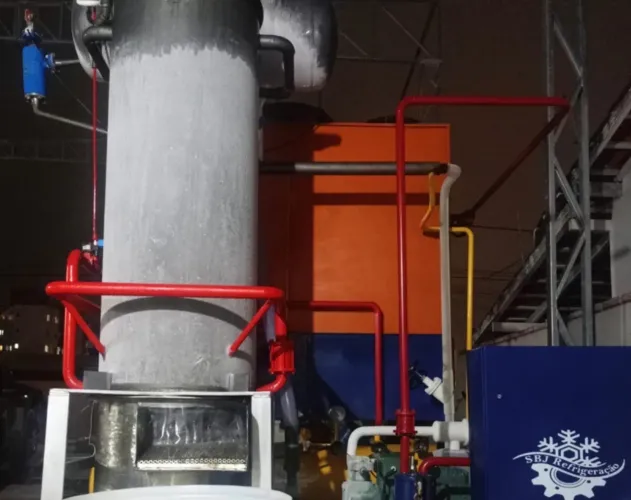 Equipamento de Produção de Gelo industrial Cubo 10.000kg / dia 