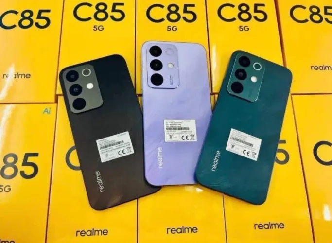 REALME C85 5G NFC 256GB 8 RAM - Novo Loja Física Parcelamos Em 12 Vezes