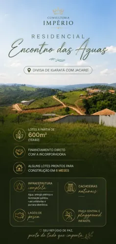 Terreno de 600m² para Sua Futura Chácara