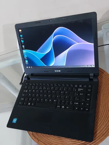 Notebook bom p/ estudos, bateria viciad+la , ssd 120gb<br>
