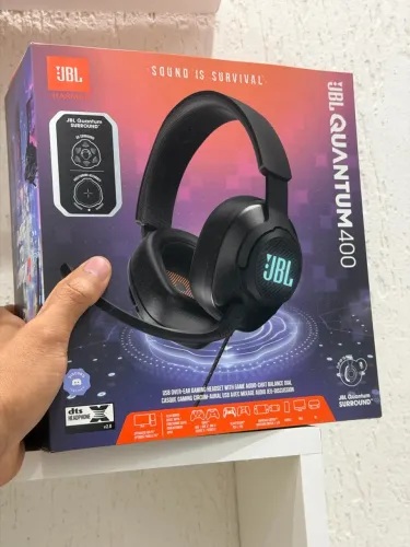 Headset Gamer JBL Quantum 400 - Lacrado na Caixa / Novo