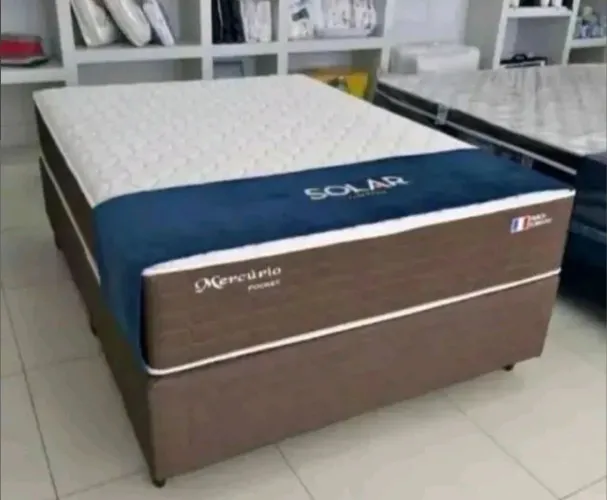 Cama box molas ensacadas padrão 
