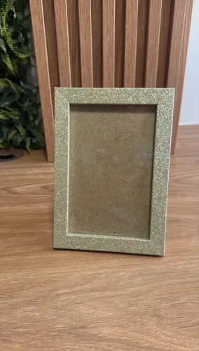 Porta Retrato Dourado 12x17cm