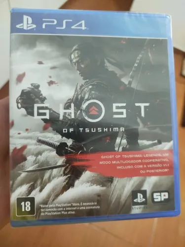 Vendo ghost of tsushima ps4 novo lacrado