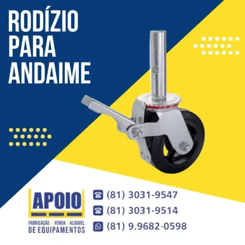 RODIZIO PARA ANDAIME