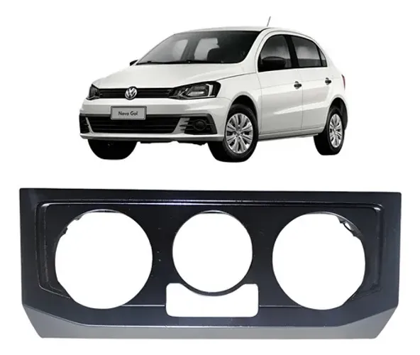 Moldura Painel Ar Condicionado Volkswagen Gol G7 1.0 2017