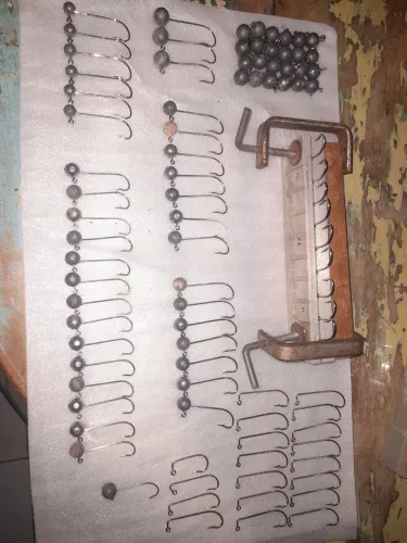 Kit completo para fabricação artesanal de Jig Head