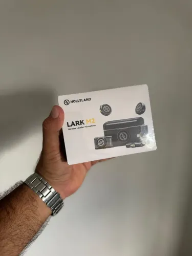 Microfone Lark M2 Hollyland lacrado