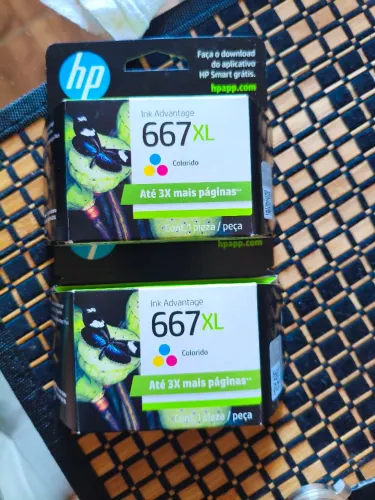 Tinta para impressora HP