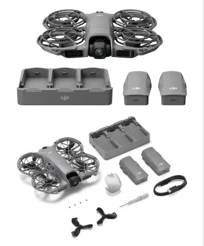 Drone DJI Neo 2 Fly More Combo (Sem controle)