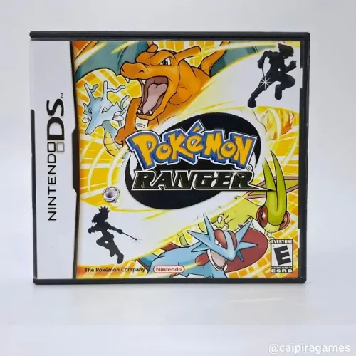 Pokémon Ranger nintendo DS 3DS caixa repro