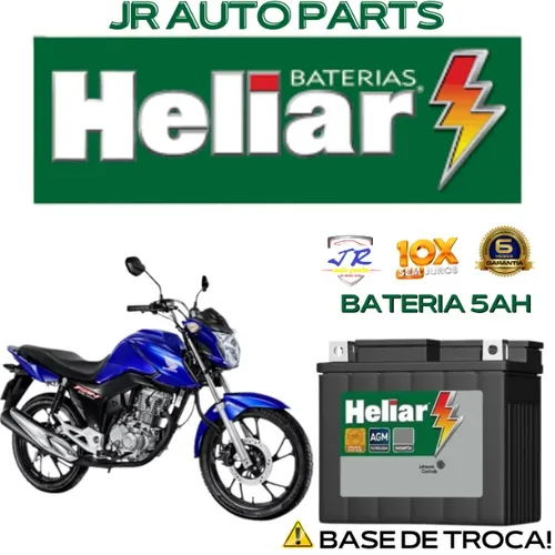 Bateria Heliar 5Ah Fan 160 2022