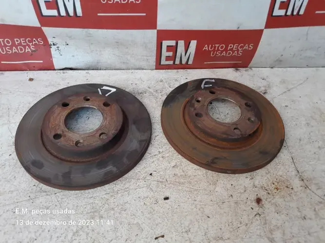Par de disco de freio Peugeot 206 SW 2007 1.4